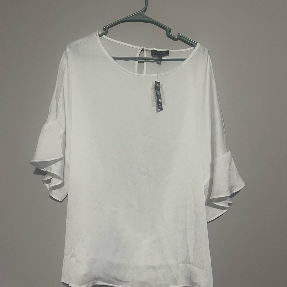Elegant White‎ Women's Top